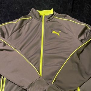 Large gray Puma 1/4 zip